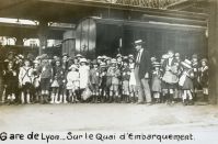 Gare de Lyon : Sur le Quai de l'embarquement
