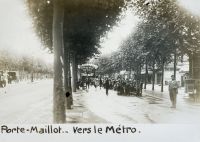 Porte Maillot, vers le Métro.