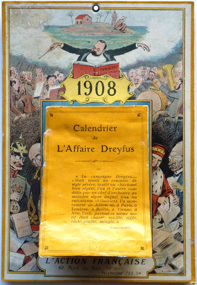 Calendrier de l'Affaire Dreyfus