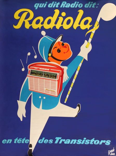 Qui dit radio dit Radiola : en tête des Transistors ; © Audrey BONNET