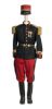 uniforme militaire (ensemble) ; veste (1) ; pantalon (1) ...