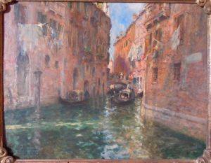 Un Canal à Venise ; © Bayonne, musée Bonnat-Helleu / tous droits réservés