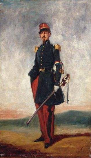 Portrait d'un officier d'état-major ; © Bayonne, musée Bonnat-Helleu / cliché A. Vaquero