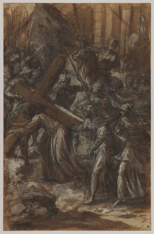 Le Portement de croix ; © Bayonne, musée Bonnat-Helleu / cliché A. Vaquero