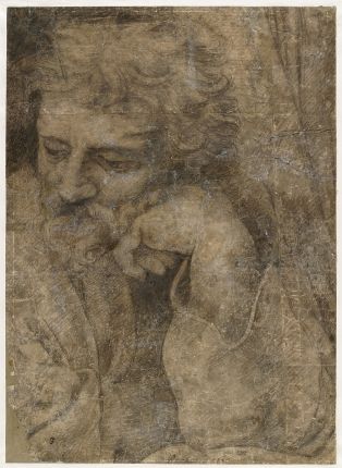 Étude pour saint Joseph ; © Bayonne, musée Bonnat-Helleu / cliché A. Vaquero