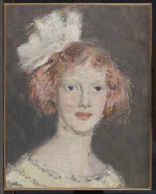Portrait de jeune fille rousse ; © Bayonne, musée Bonnat-Helleu / cliché A. Vaquero