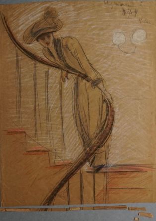 L'Escalier, New York ; © Bayonne, musée Bonnat-Helleu / cliché É. Remazeilles - H. Charbey