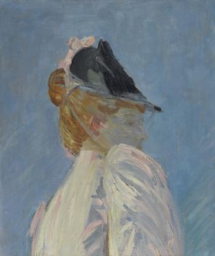 Alice Helleu au chapeau ; © Bayonne, musée Bonnat-Helleu / cliché A. Vaquero