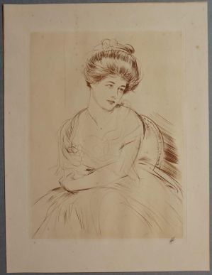 Portrait de mademoiselle Sherman ; © Bayonne, musée Bonnat-Helleu / cliché É. Remazeilles - H. Charbey