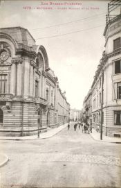 Rue Jacques-Laffitte au début du XXe siècle ; © Bayonne, musée Basque et de l'histoire de Bayonne