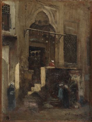 Porte au Caire ; © Bayonne, musée Bonnat-Helleu / cliché A. Vaquero