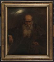 Léon Bonnat, "Portrait de vieillard" ; © Bayonne, musée Bonnat-Helleu / cliché A. Vaquero