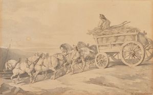 The Coal Waggon ; © Bayonne, musée Bonnat-Helleu / cliché A. Vaquero