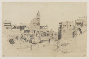 Vue de Tripoli (Syrie) ; © Bayonne, musée Bonnat-Helleu / cliché A. Vaquero
