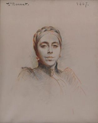 Portrait de madame Aubryet ; © Bayonne, musée Bonnat-Helleu / cliché A. Vaquero