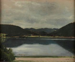 Le Lac de Gérardmer ; © Bayonne, musée Bonnat-Helleu / cliché A. Vaquero