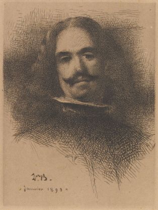 Portrait de Diego Velasquez ; © Bayonne, musée Bonnat-Helleu / cliché A. Vaquero