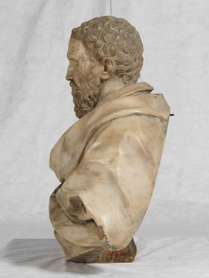 Buste de Michel-Ange ; © Bayonne, musée Bonnat-Helleu / cliché A. Vaquero