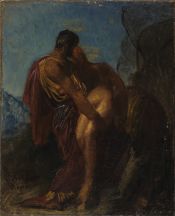 Léon Bonnat, "Le Bon Samaritain" ; © Bayonne, musée Bonnat-Helleu / cliché A. Vaquero