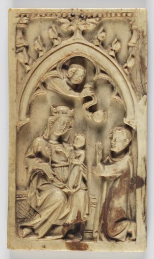 Plaquette : Vierge à l'Enfant