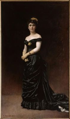 Portrait de madame Bischoffsheim