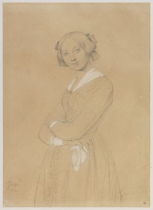 Étude pour le "Portrait de la vicomtesse d'Haussonville" ; © Bayonne, musée Bonnat-Helleu / cliché A. Vaquero