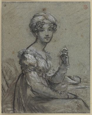 Étude pour le "Portrait de madame Péan de Saint-Gilles" ; © Bayonne, musée Bonnat-Helleu / cliché A. Vaquero