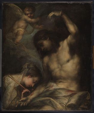 Saint Sébastien soigné par Irène ; © Bayonne, musée Bonnat-Helleu / cliché A. Vaquero