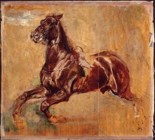 Étude de cheval au galop ; © Bayonne, musée Bonnat-Helleu / cliché A. Vaquero