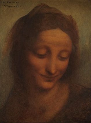 Tête de sainte Anne ; © Bayonne, musée Bonnat-Helleu / cliché A. Vaquero