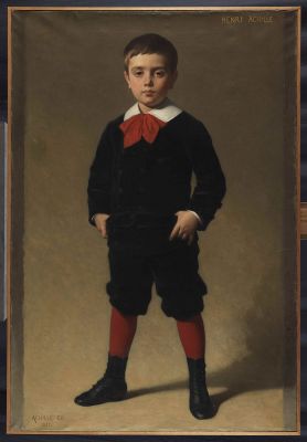 Portrait d'Henri Zo enfant