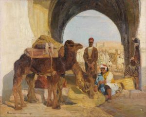 Fondouk tunisien ; © Bayonne, musée Bonnat-Helleu / cliché A. Vaquero