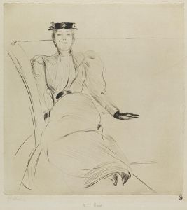 Femme à la cigarette : portrait de Pauline Ménard-Dorian ou de Dora Charlotte Dorian ; © Bayonne, musée Bonnat-Helleu / cliché A. Vaquero
