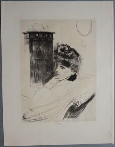 Alice Helleu dans son salon ; © Bayonne, musée Bonnat-Helleu / cliché É. Remazeilles - H. Charbey