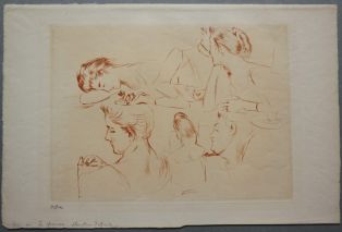 Six études de femme ; © Bayonne, musée Bonnat-Helleu / cliché É. Remazeilles - H. Charbey