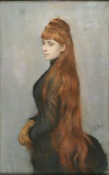 Portrait d'Alice Louis-Guérin ; © Bayonne, musée Bonnat-Helleu / cliché A. Vaquero