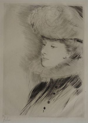 Portrait d'une élégante ; Cécile Sorel (autre titre) ; © Bayonne, musée Bonnat-Helleu / cliché É. Remazeilles - H. Charbey