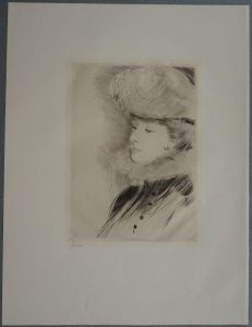 Portrait d'une élégante ; Cécile Sorel (autre titre) ; © Bayonne, musée Bonnat-Helleu / cliché É. Remazeilles - H. Charbey