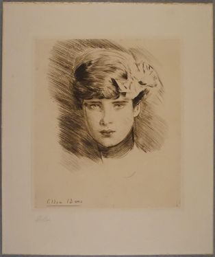 Ellen Helleu à 13 ans ; © Bayonne, musée Bonnat-Helleu / cliché É. Remazeilles - H. Charbey