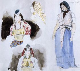 Femmes marocaines ; © Musée de Chantilly