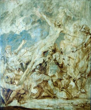 L'Érection de la Croix ; © Bayonne, musée Bonnat-Helleu / cliché A. Vaquero