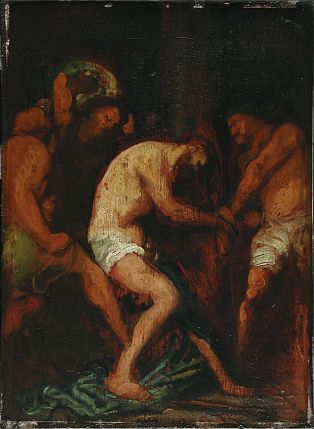 Étude pour une Flagellation ; © Bayonne, musée Bonnat-Helleu / cliché A. Vaquero