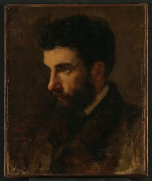 Portrait de Léon Bonnat jeune