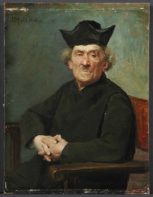 Portrait de prêtre ; © Bayonne, musée Bonnat-Helleu / cliché A. Vaquero