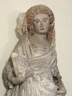La Vierge de l'Annonciation ; © Bayonne, musée Bonnat-Helleu / cliché A. Vaquero