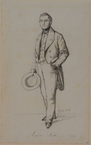 Portrait d'Eugène Scribe ; © Bayonne, musée Bonnat-Helleu / cliché A. Vaquero