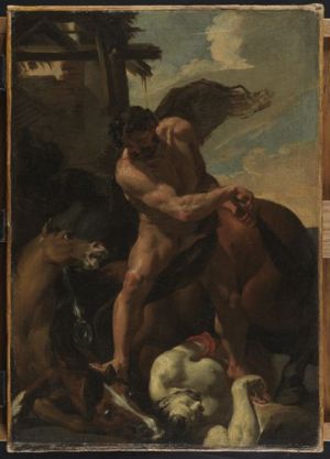 Hercule terrassant Diomède