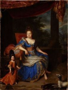 Portrait de femme et d'enfant (Catherine Damicourt et son fils Roland ?)