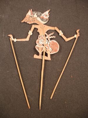 marionnette ; figure princière de Wayang kulit
