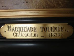 Barricade tournée à Châteaudun